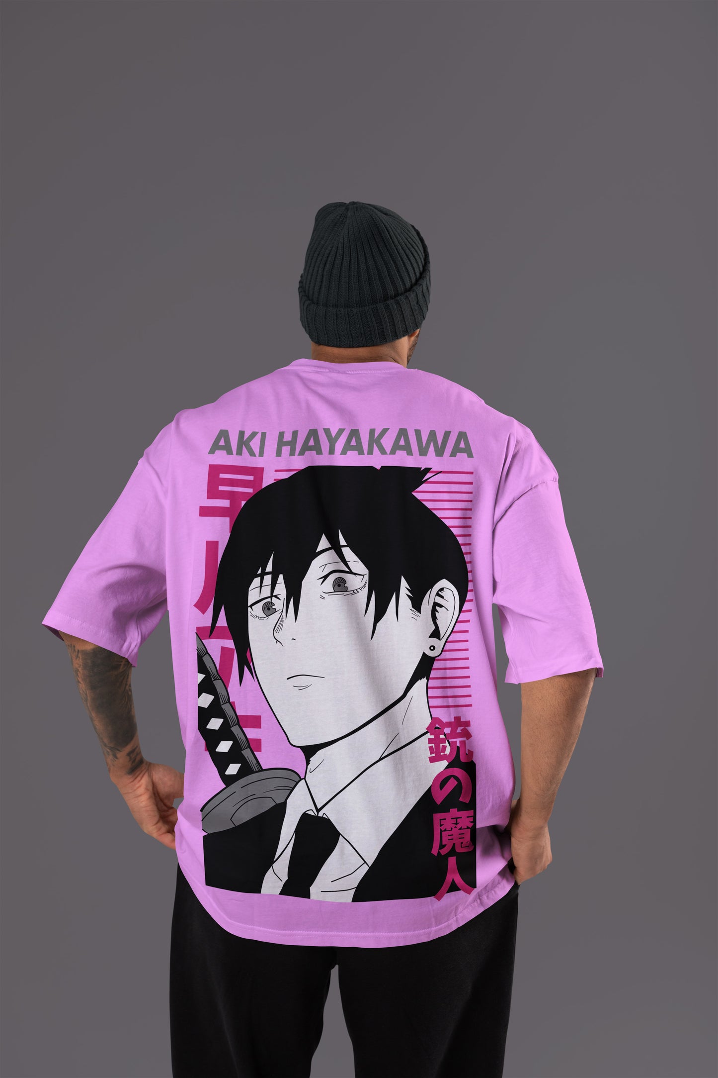 Chainsaw Man - Gun Demon Oversized Tee