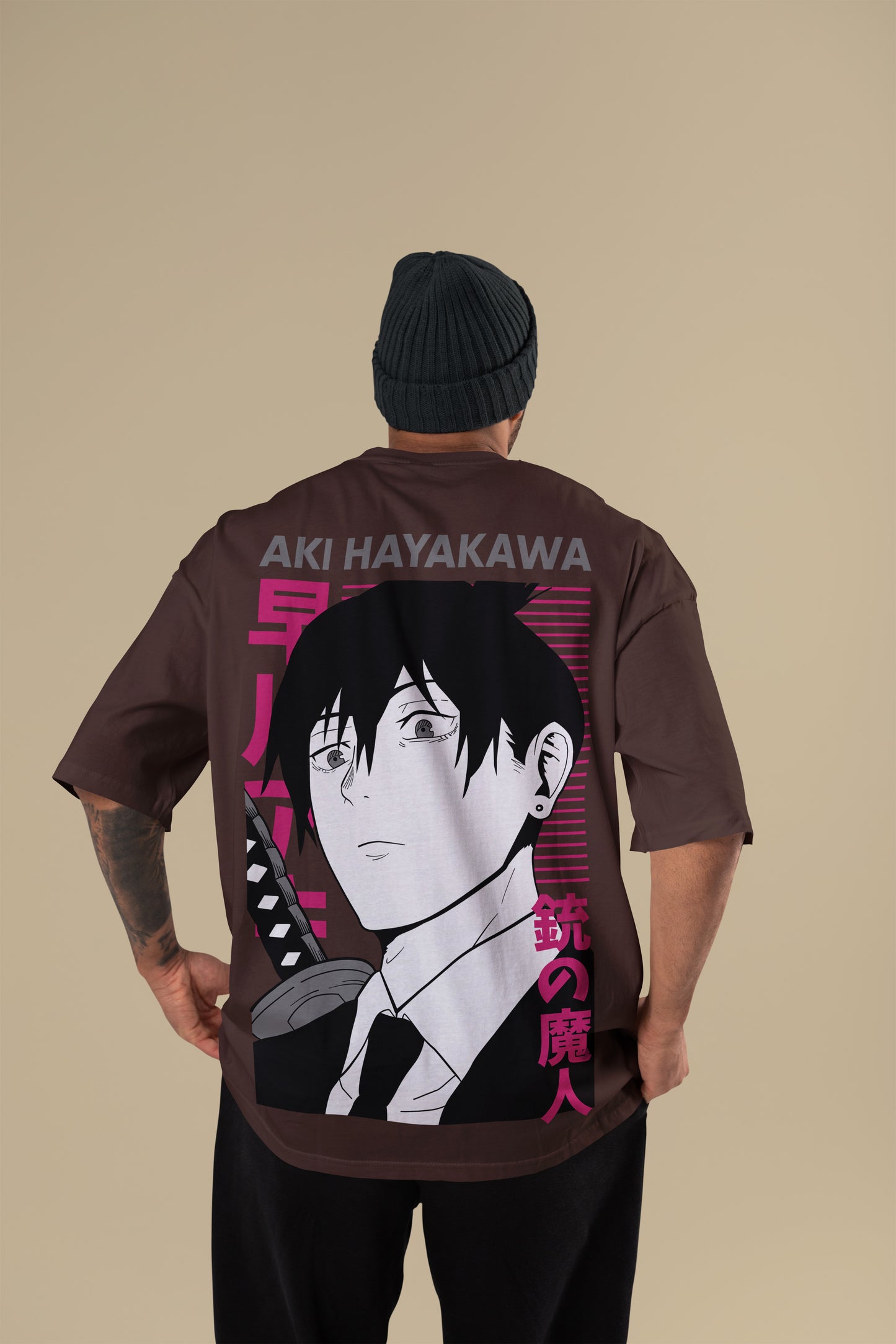 Chainsaw Man - Gun Demon Oversized Tee