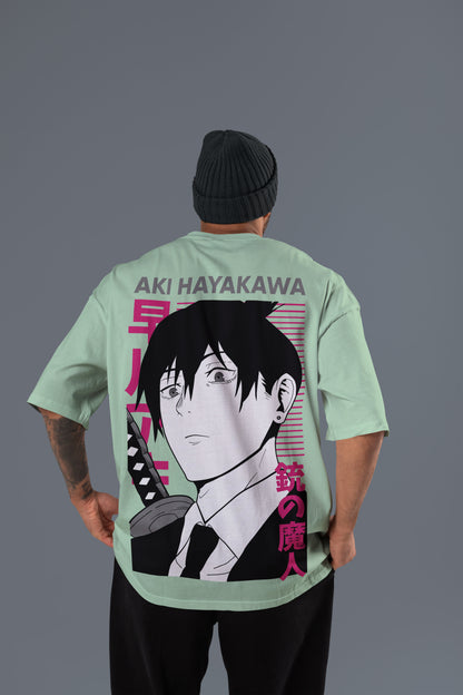 Chainsaw Man - Gun Demon Oversized Tee