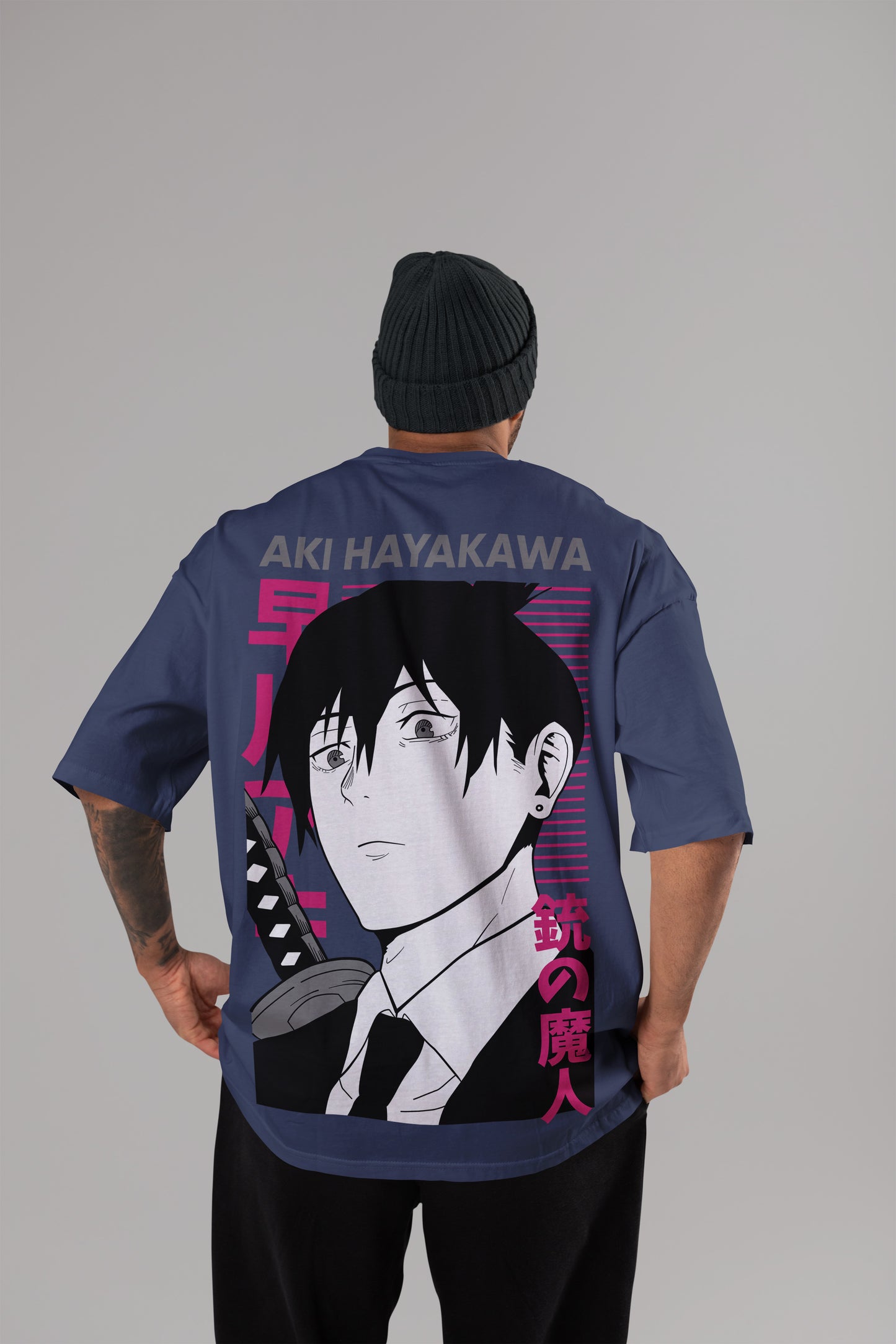 Chainsaw Man - Gun Demon Oversized Tee
