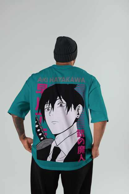 Chainsaw Man - Gun Demon Oversized Tee