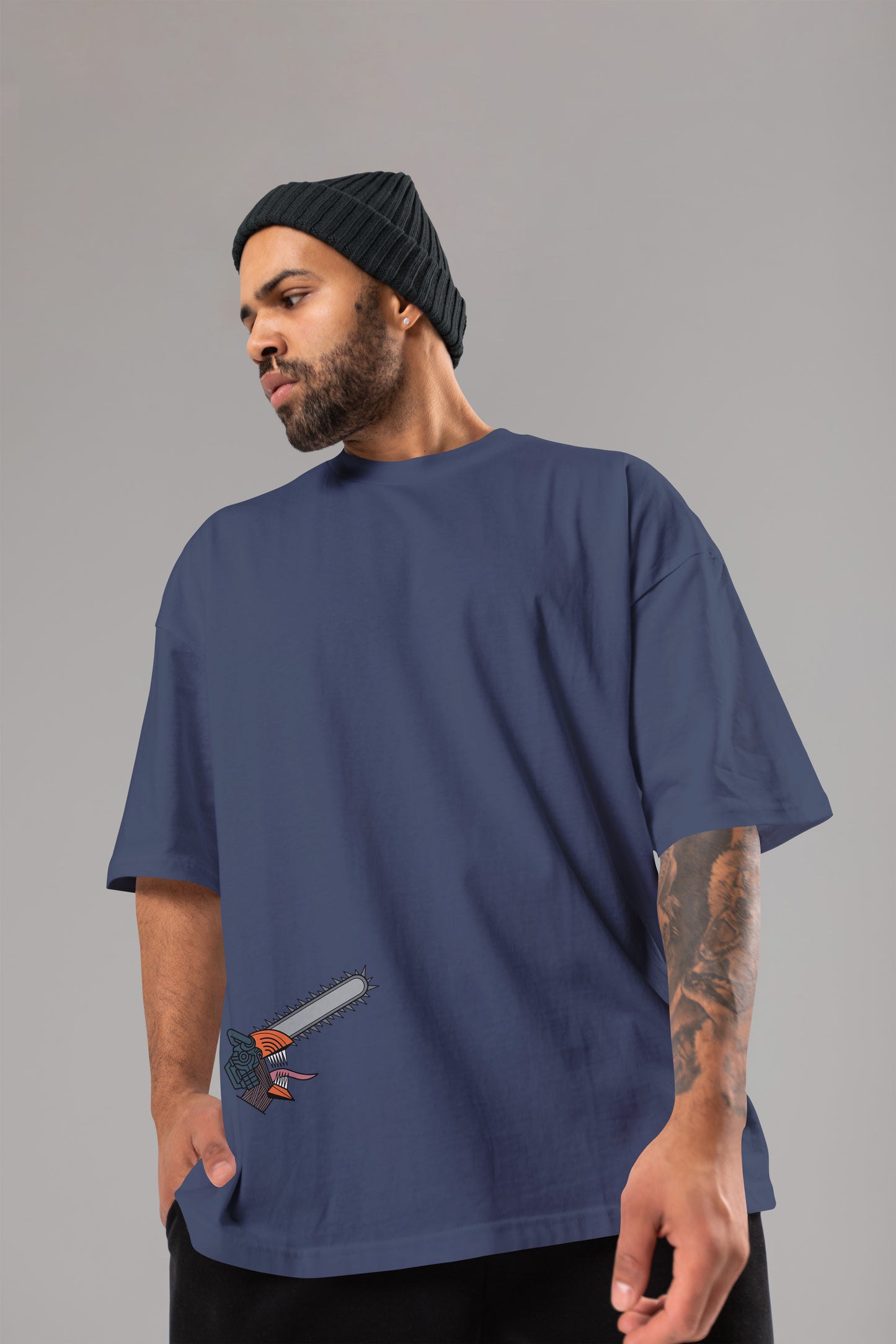 Chainsaw Man - Purple Rage Chainsaw Man Oversized Tee