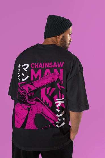 Chainsaw Man - Neon Carnage Oversized Tee