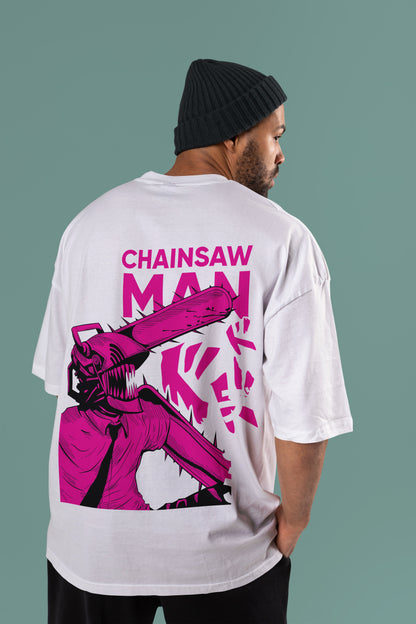 Chainsaw Man - Neon Carnage Oversized Tee