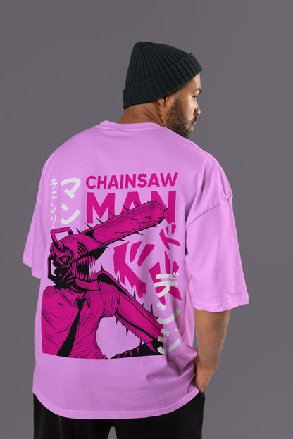 Chainsaw Man - Neon Carnage Oversized Tee