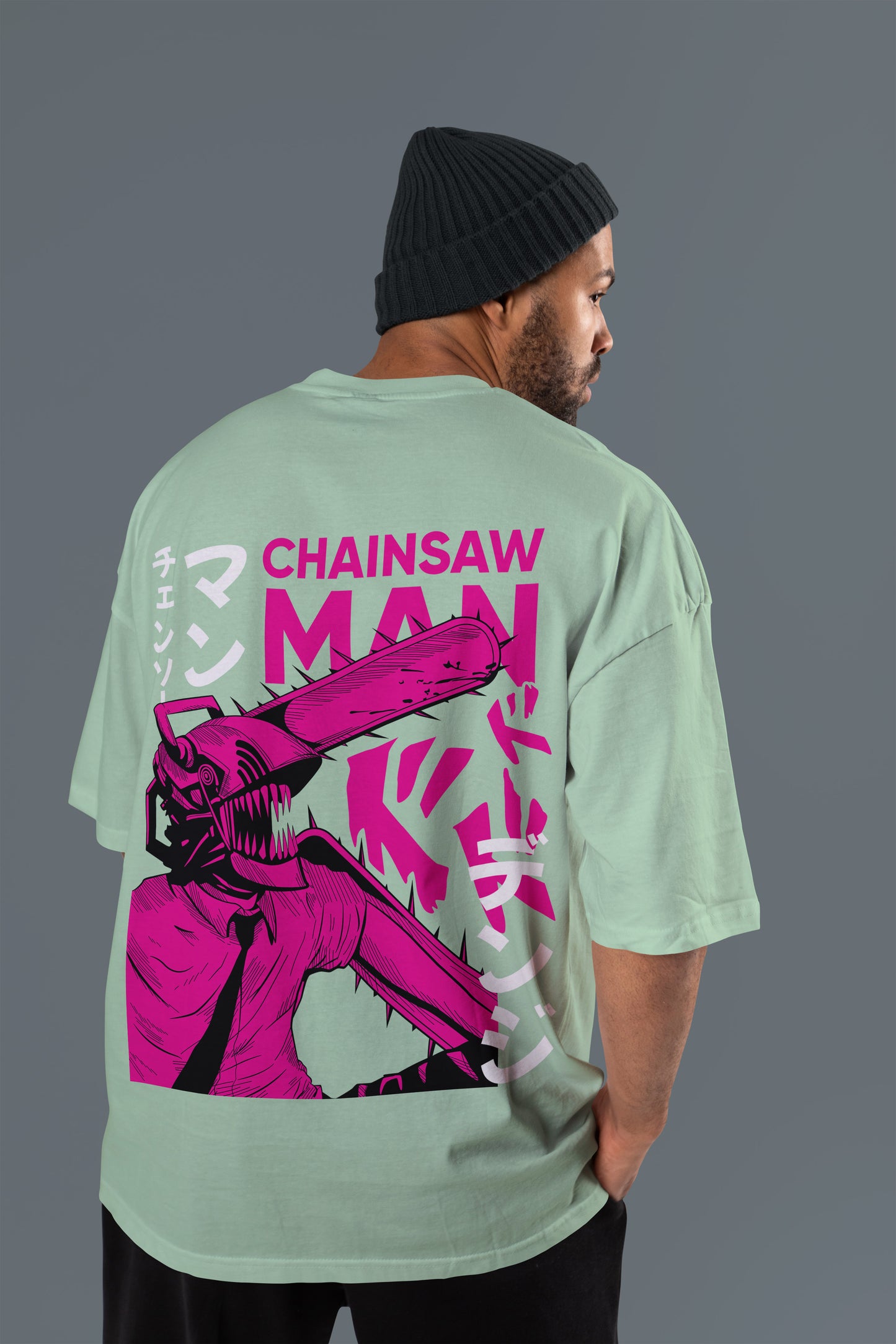 Chainsaw Man - Neon Carnage Oversized Tee