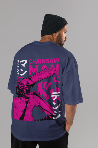 Chainsaw Man - Neon Carnage Oversized Tee