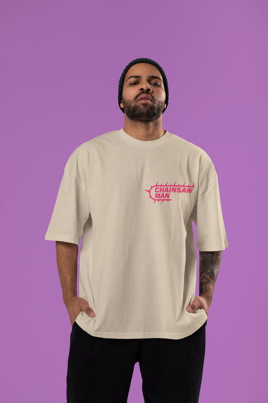 Chainsaw Man - Neon Carnage Oversized Tee