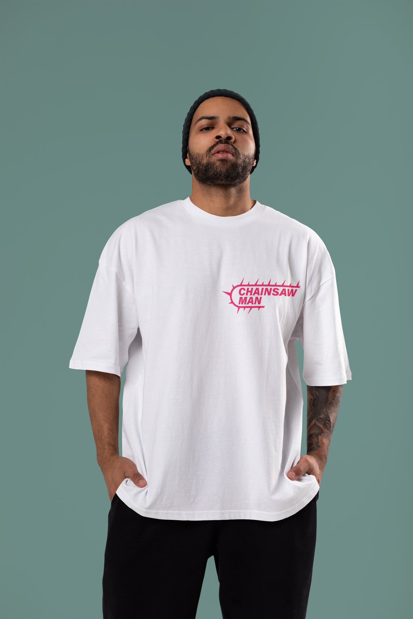 Chainsaw Man - Neon Carnage Oversized Tee