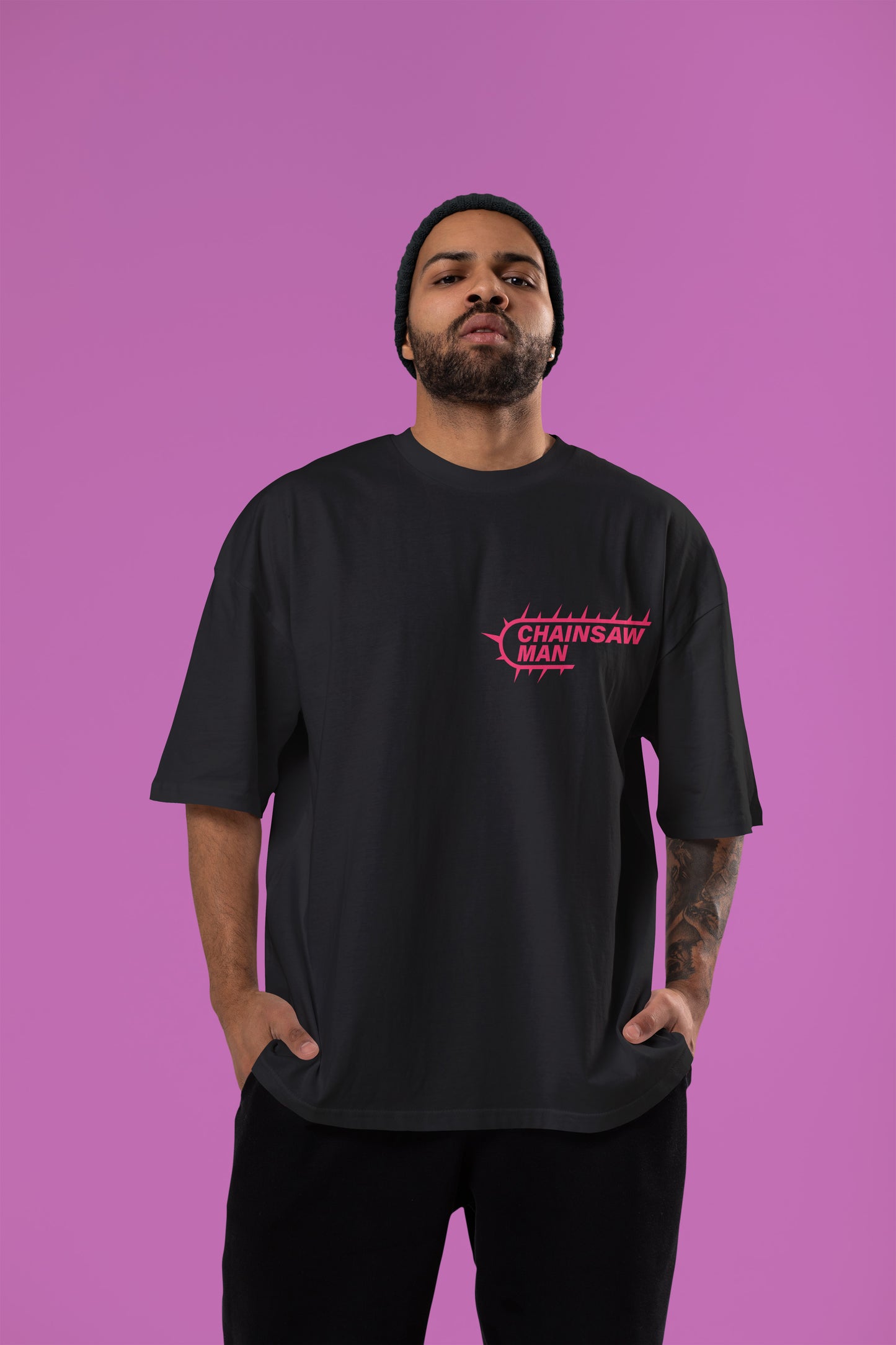Chainsaw Man - Neon Carnage Oversized Tee