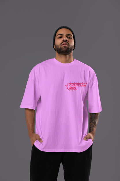 Chainsaw Man - Neon Carnage Oversized Tee