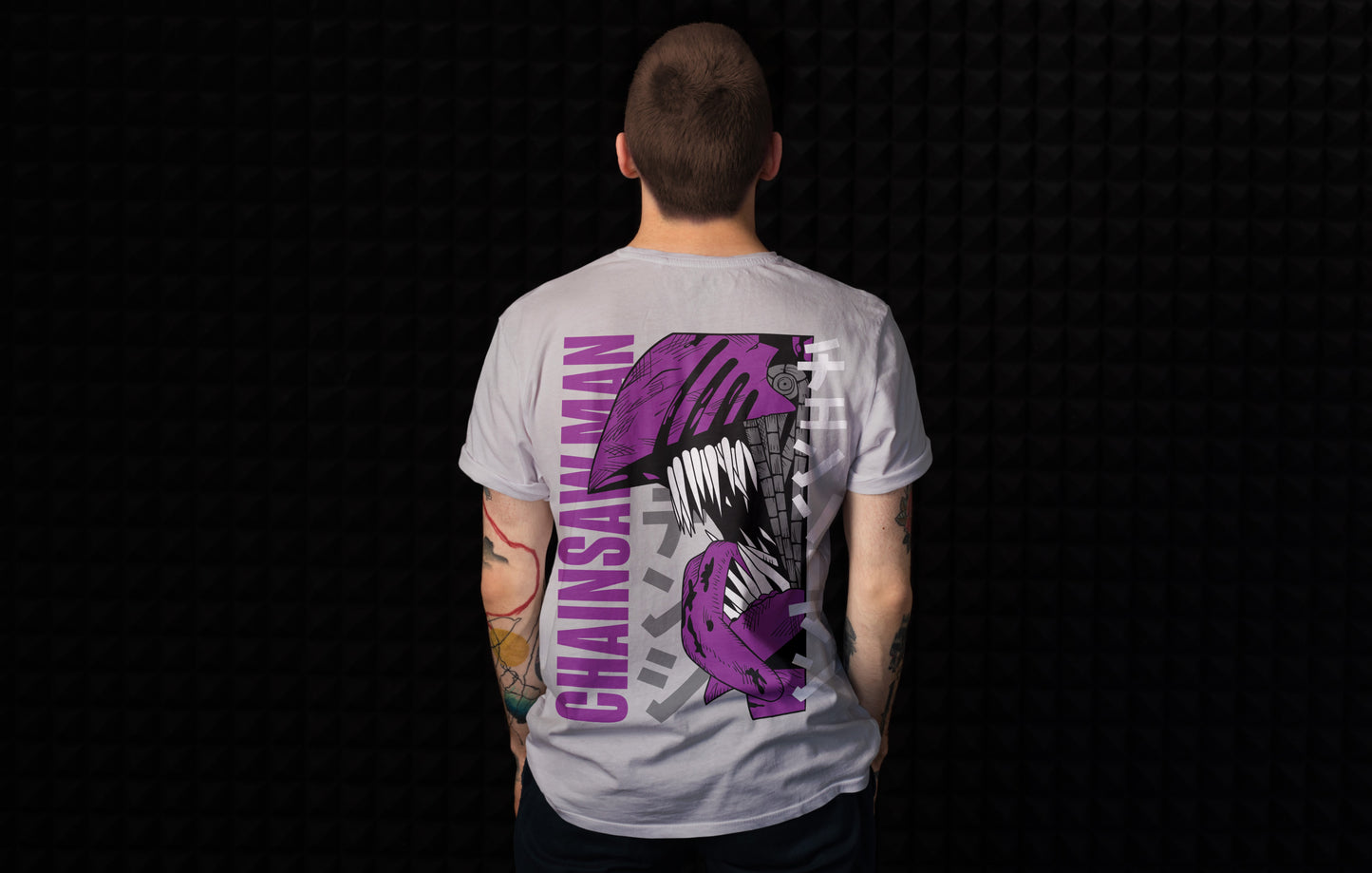 Chainsaw Man - Purple Rage Chainsaw Man Tee