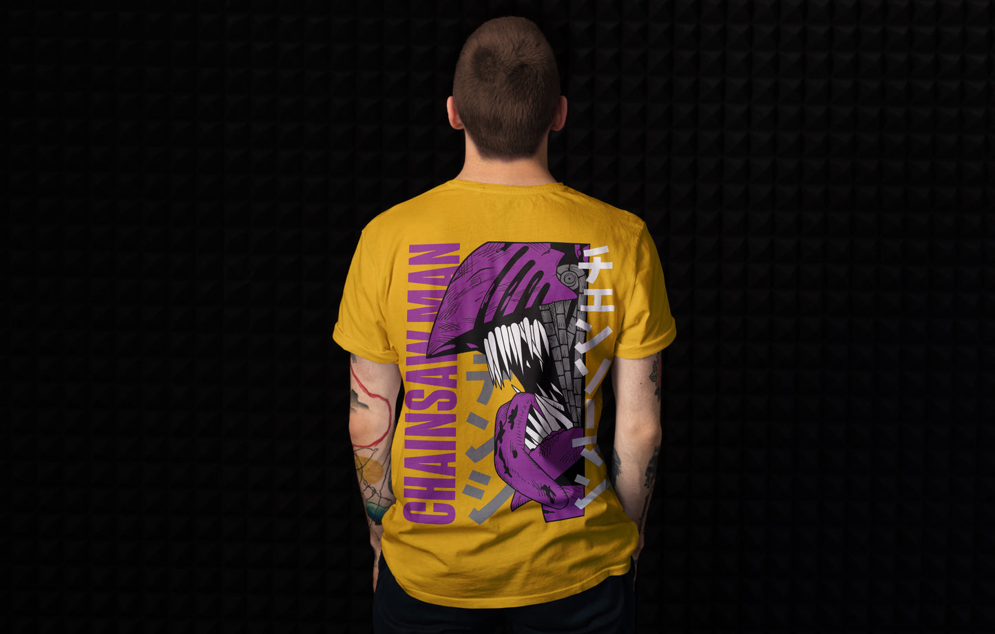 Chainsaw Man - Purple Rage Chainsaw Man Tee