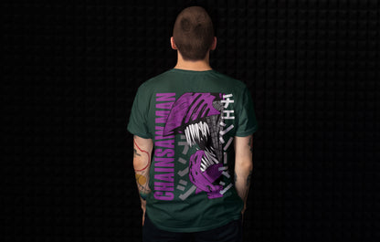 Chainsaw Man - Purple Rage Chainsaw Man Tee