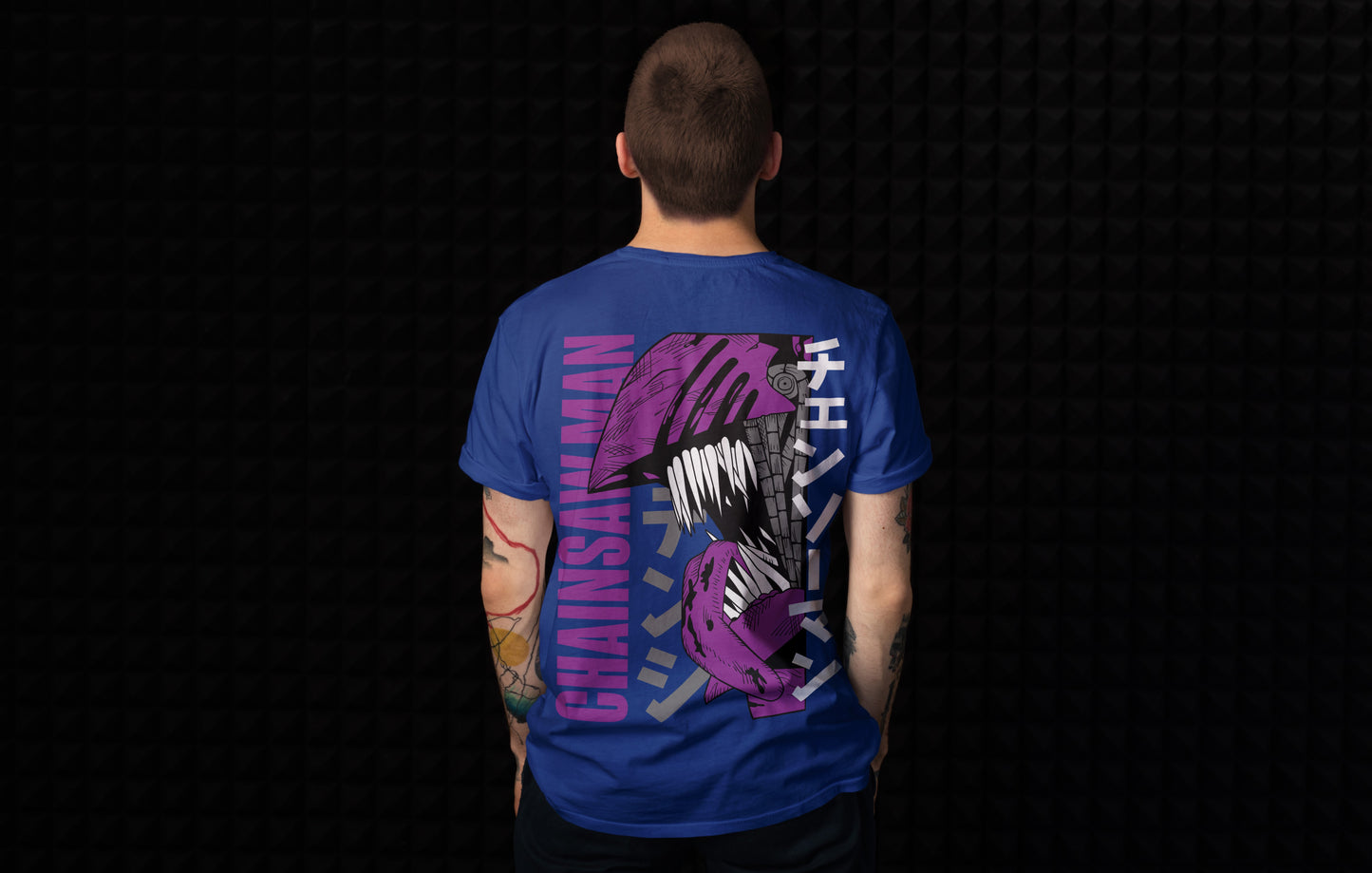 Chainsaw Man - Purple Rage Chainsaw Man Tee