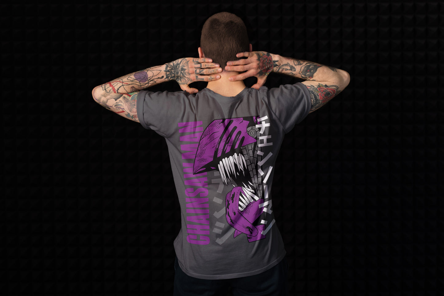 Chainsaw Man - Purple Rage Chainsaw Man Tee