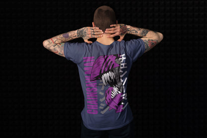 Chainsaw Man - Purple Rage Chainsaw Man Tee