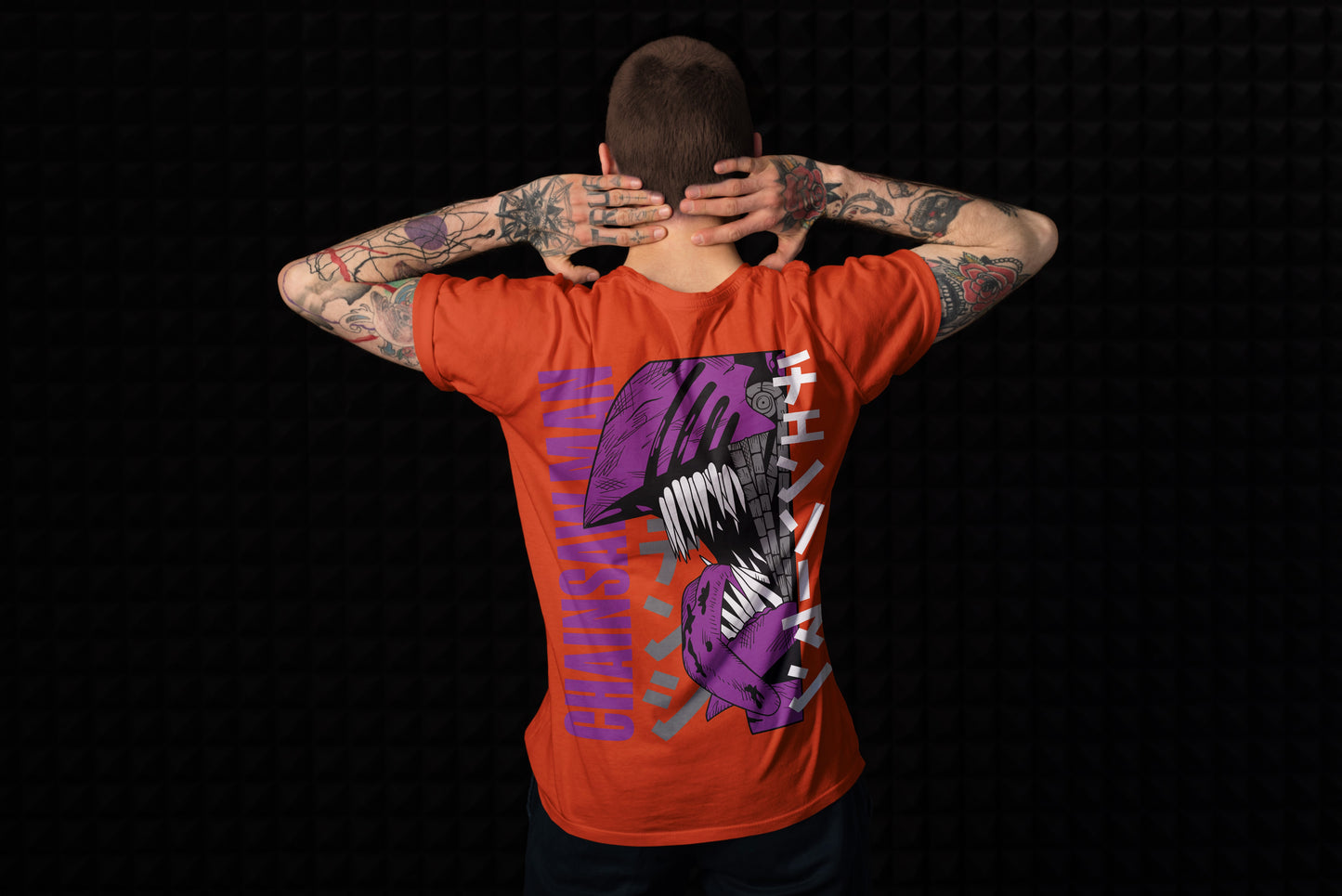 Chainsaw Man - Purple Rage Chainsaw Man Tee