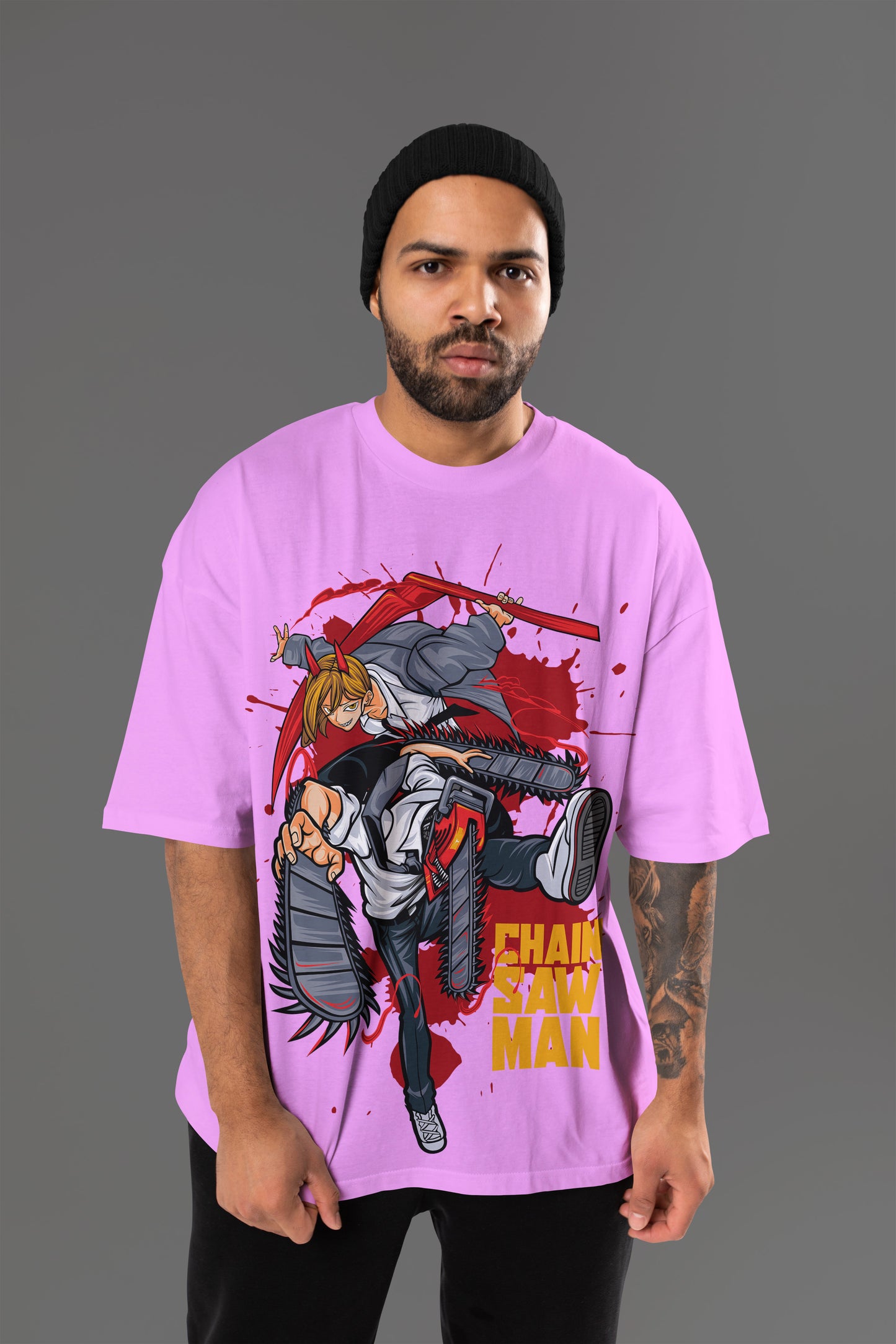 Chainsaw Man - Denji x Power Edition Oversized Tee