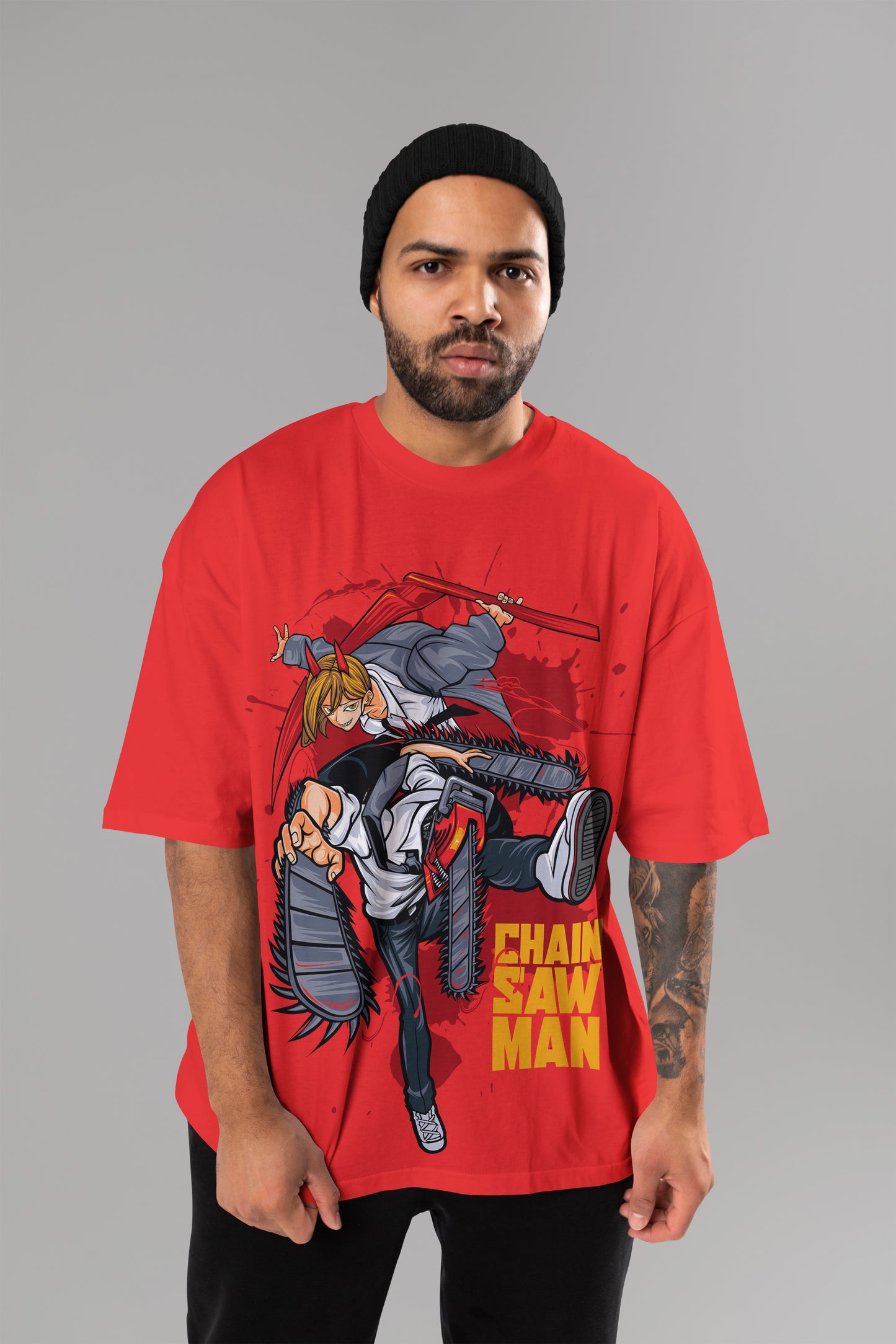 Chainsaw Man - Denji x Power Edition Oversized Tee