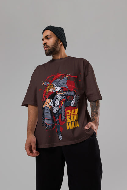 Chainsaw Man - Denji x Power Edition Oversized Tee