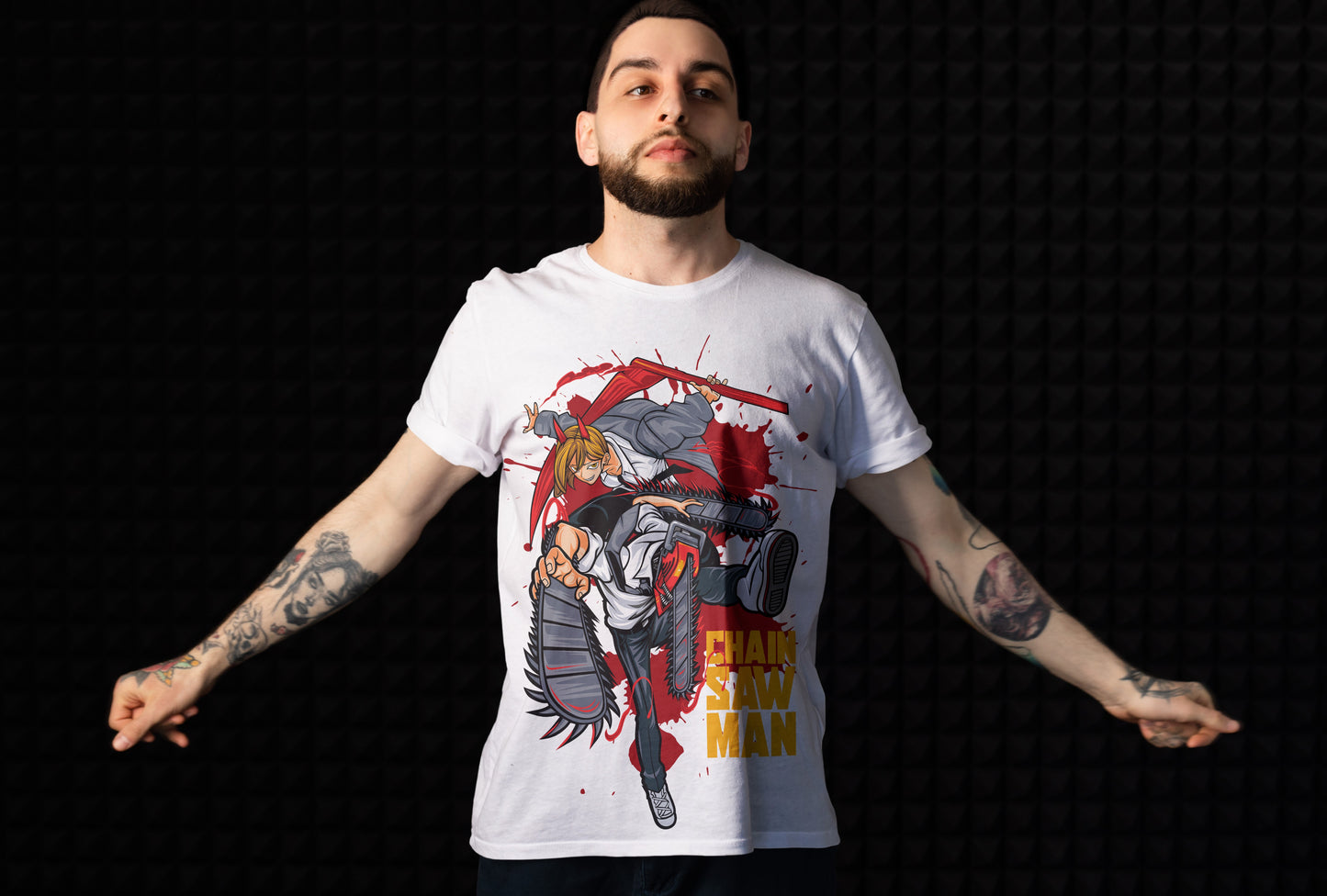 Chainsaw Man - Devil Duo - Chainsaw Mayhem Unisex Tee