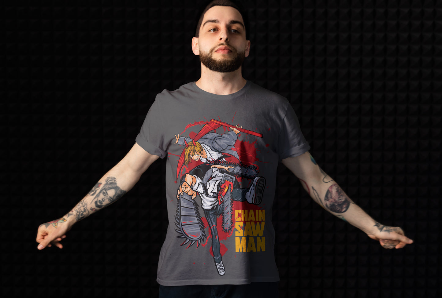 Chainsaw Man - Devil Duo - Chainsaw Mayhem Unisex Tee