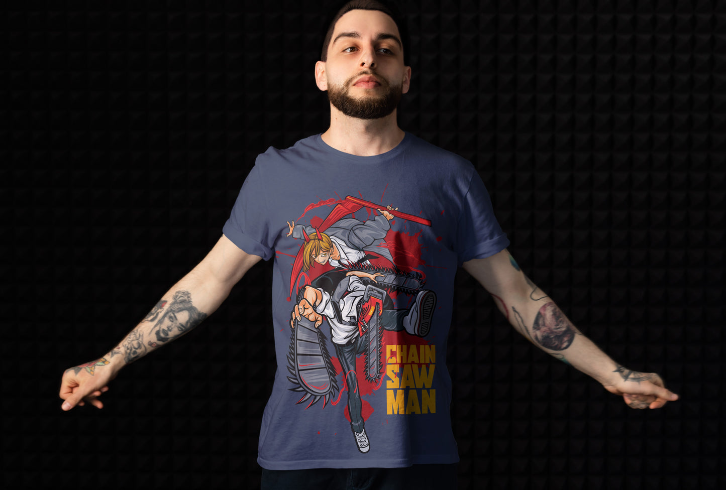 Chainsaw Man - Devil Duo - Chainsaw Mayhem Unisex Tee