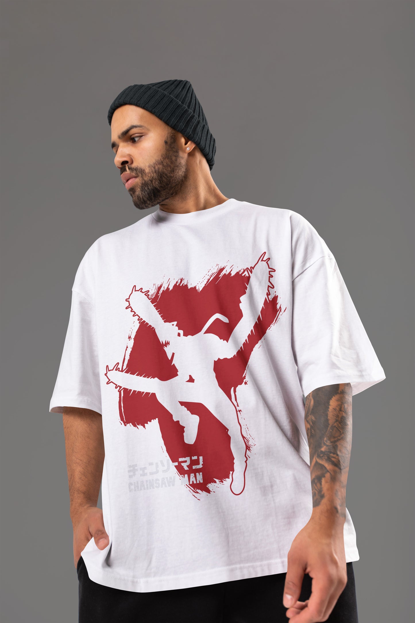 Chainsaw Man - Devil Hunter Unleashed - Chainsaw Fury Oversized Tee