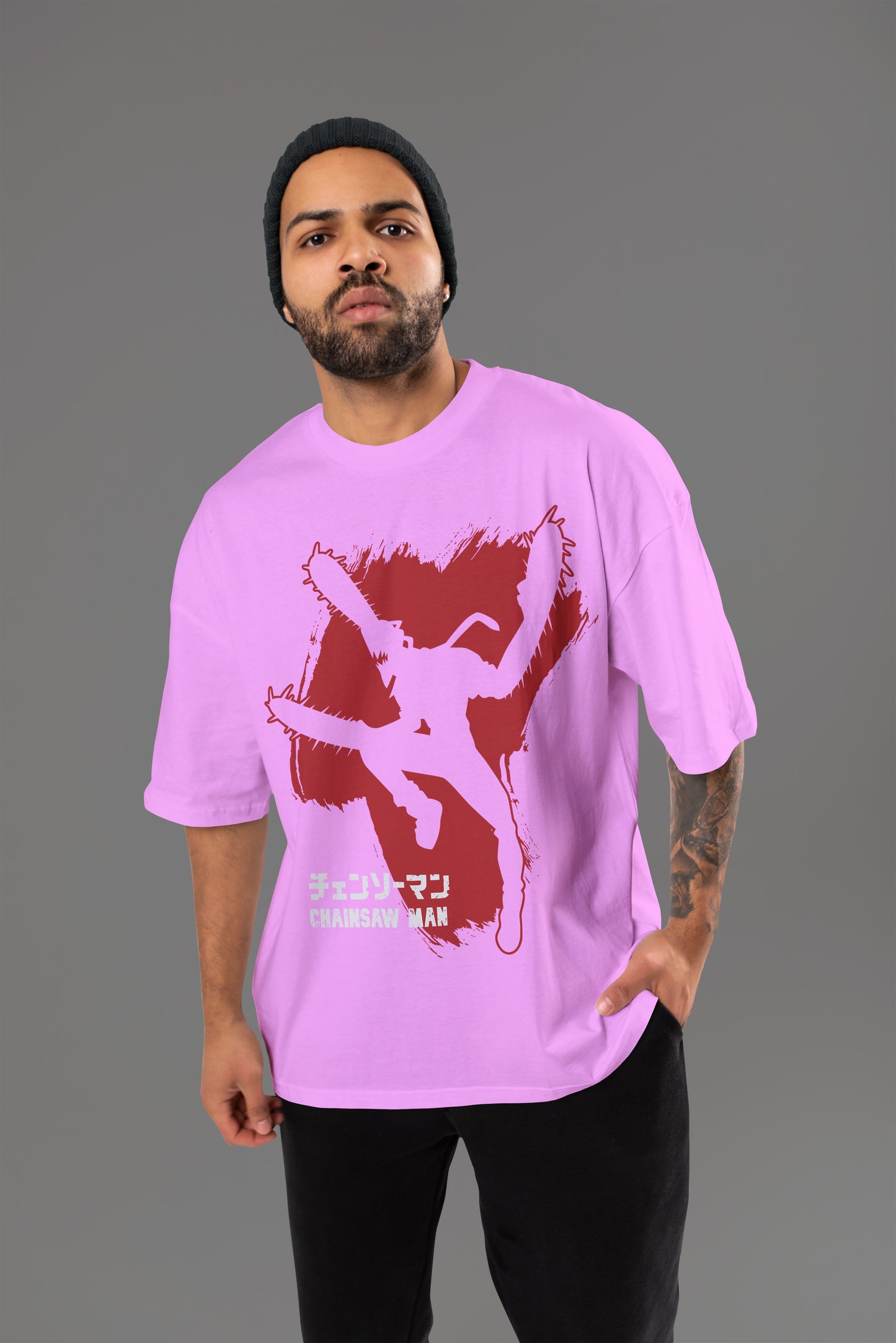 Chainsaw Man - Devil Hunter Unleashed - Chainsaw Fury Oversized Tee