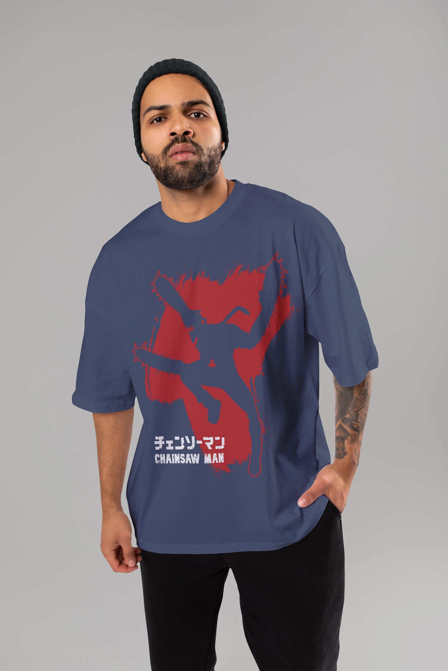 Chainsaw Man - Devil Hunter Unleashed - Chainsaw Fury Oversized Tee