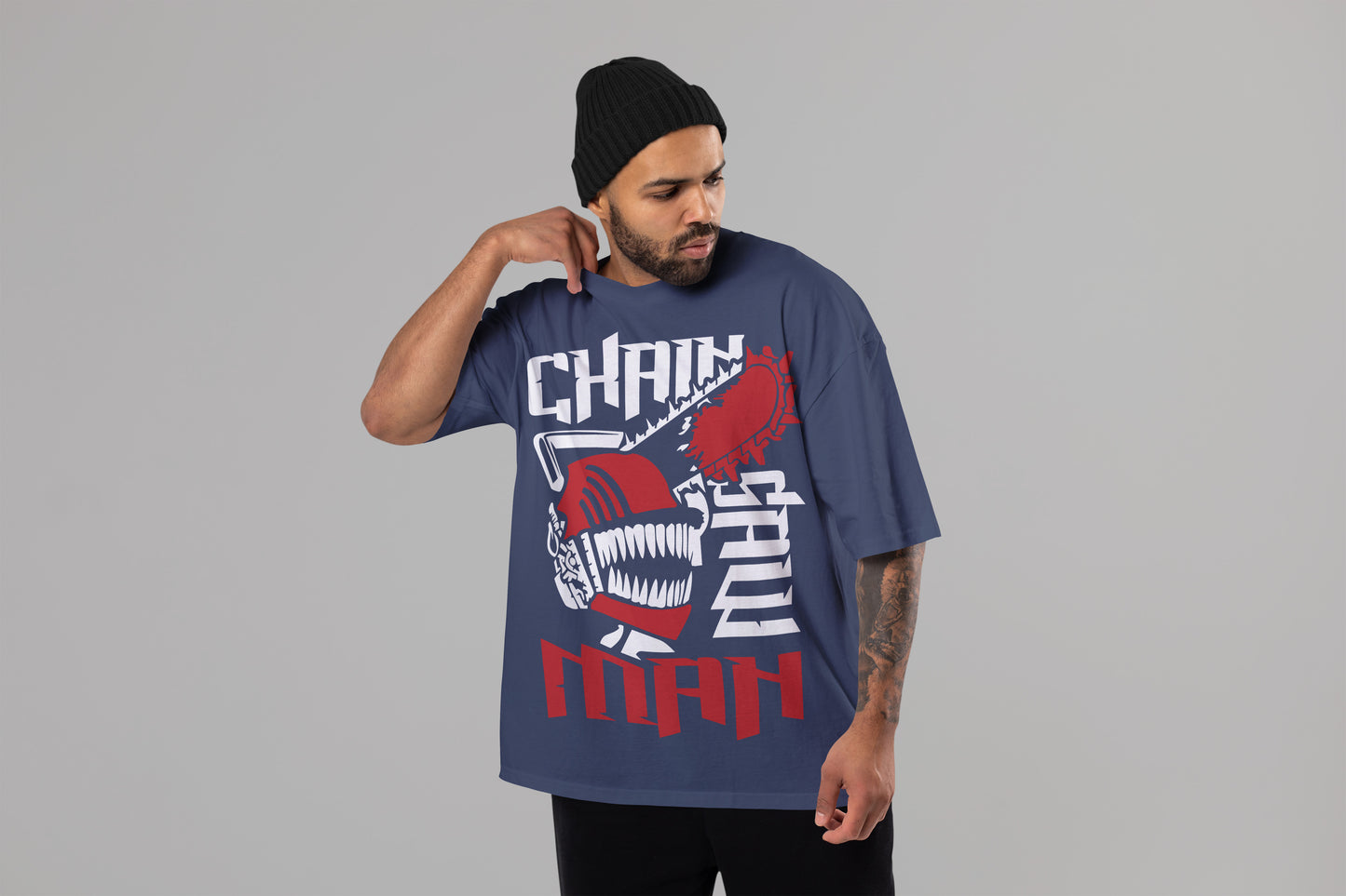 Chainsaw Man - The Chainsaw Scream Oversized Tee