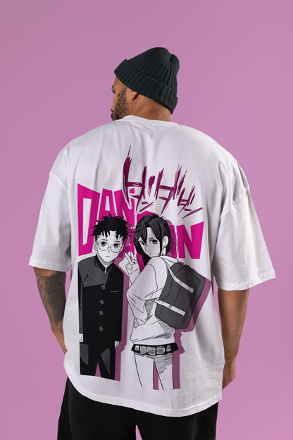 Dan Da Dan Edition - Okarun X Momo Oversized T-Shirt