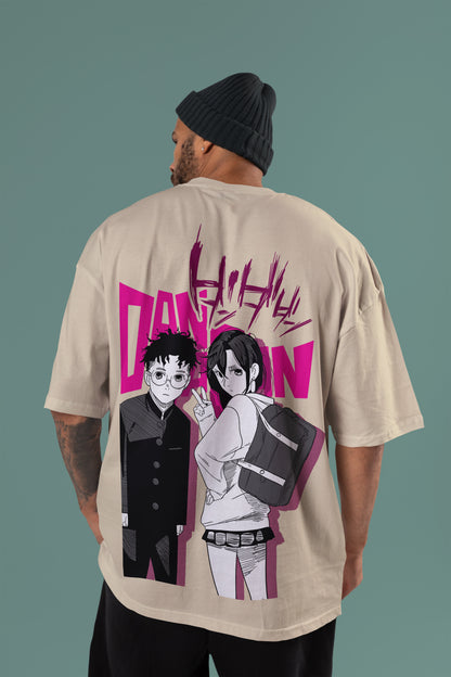 Dan Da Dan Edition - Okarun X Momo Oversized T-Shirt