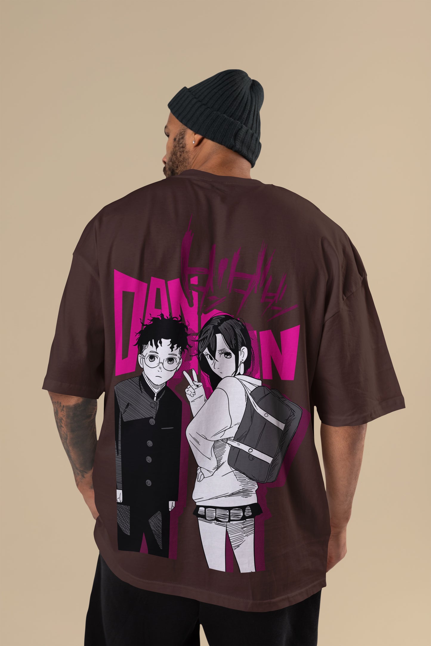 Dan Da Dan Edition - Okarun X Momo Oversized T-Shirt