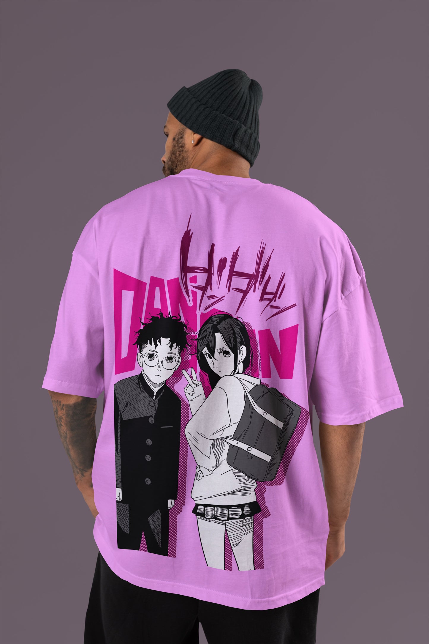 Dan Da Dan Edition - Okarun X Momo Oversized T-Shirt