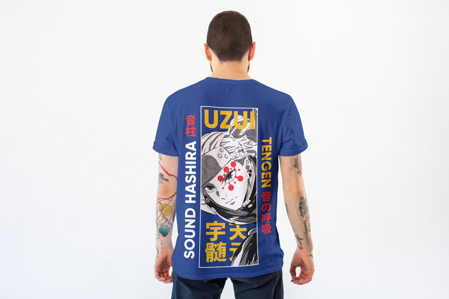 Demon Slayer - Tengen Uzui Pocket Strike Tee
