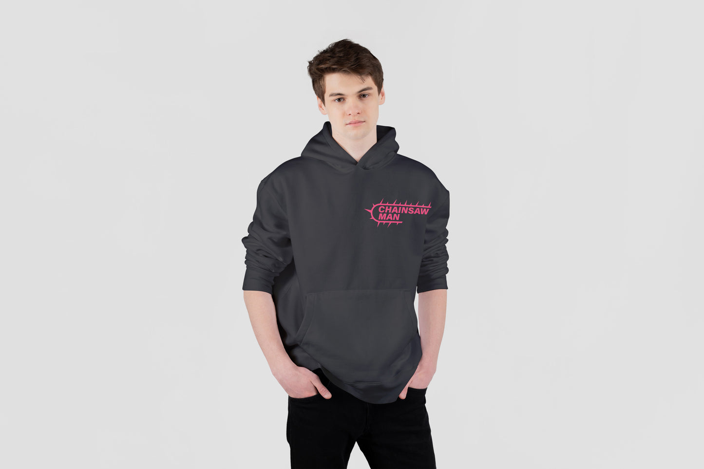 Chainsaw Man - Neon Slash Premium hoodie