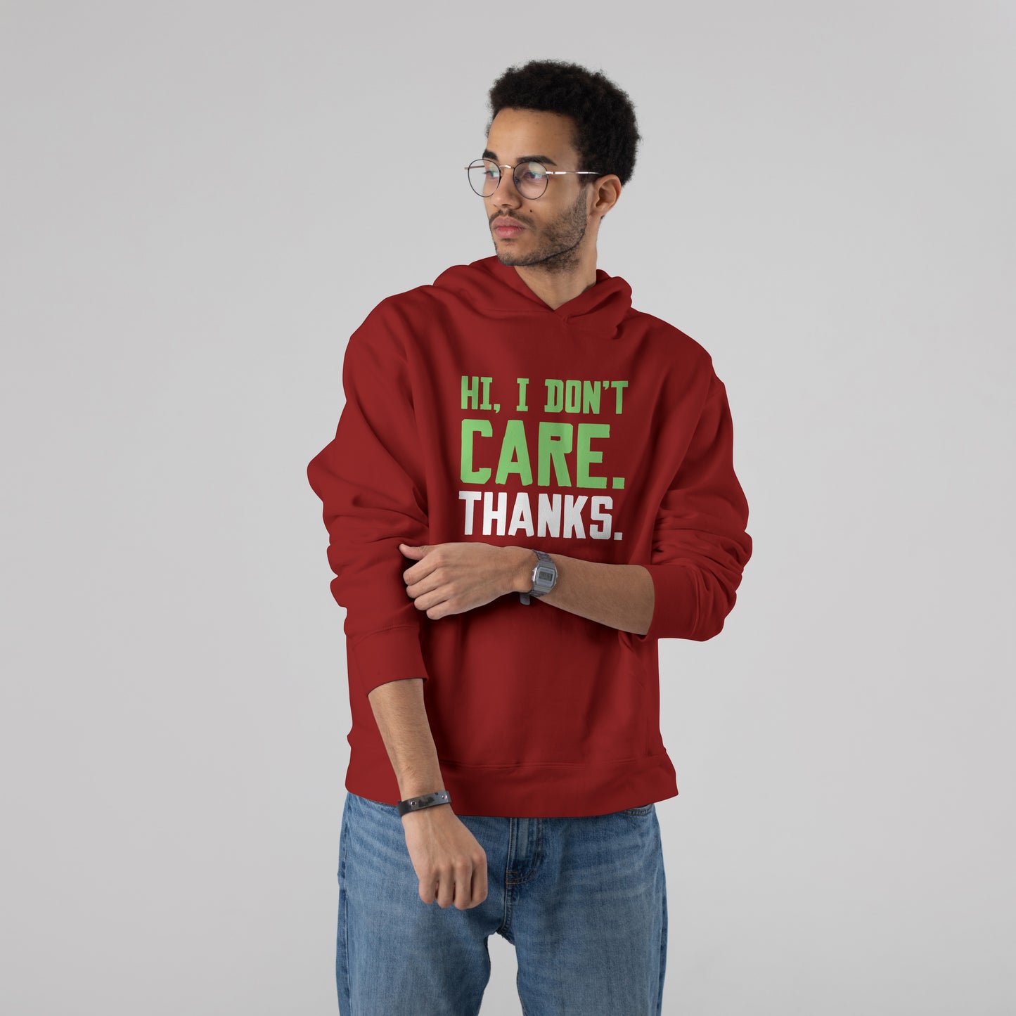 “DON’T CARE” Hoodie