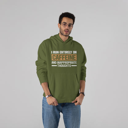 Powered by Chaos & Coffee Hoodie