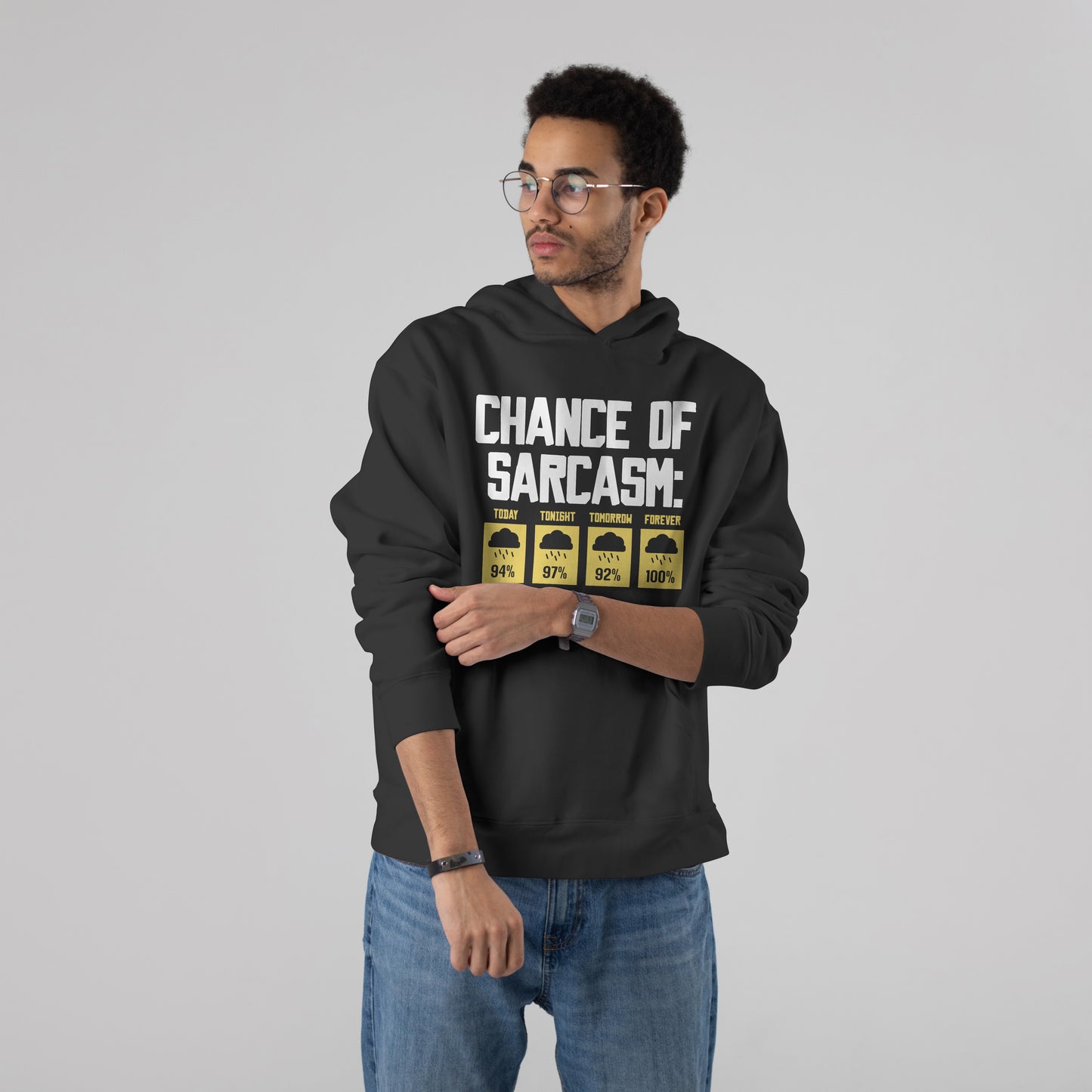 Sarcasm Forecast Hoodie