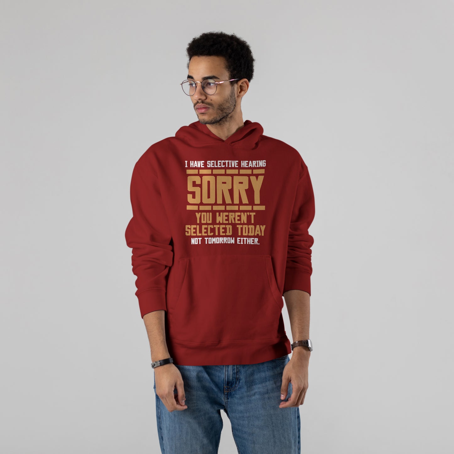 “Selective Hearing: Activated” Hoodie