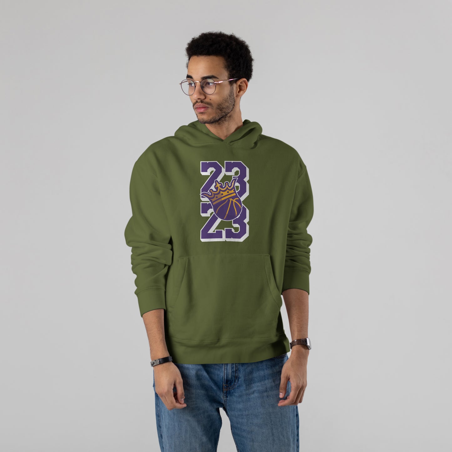 Crowned 23 – LeBron James Premium Hoodie