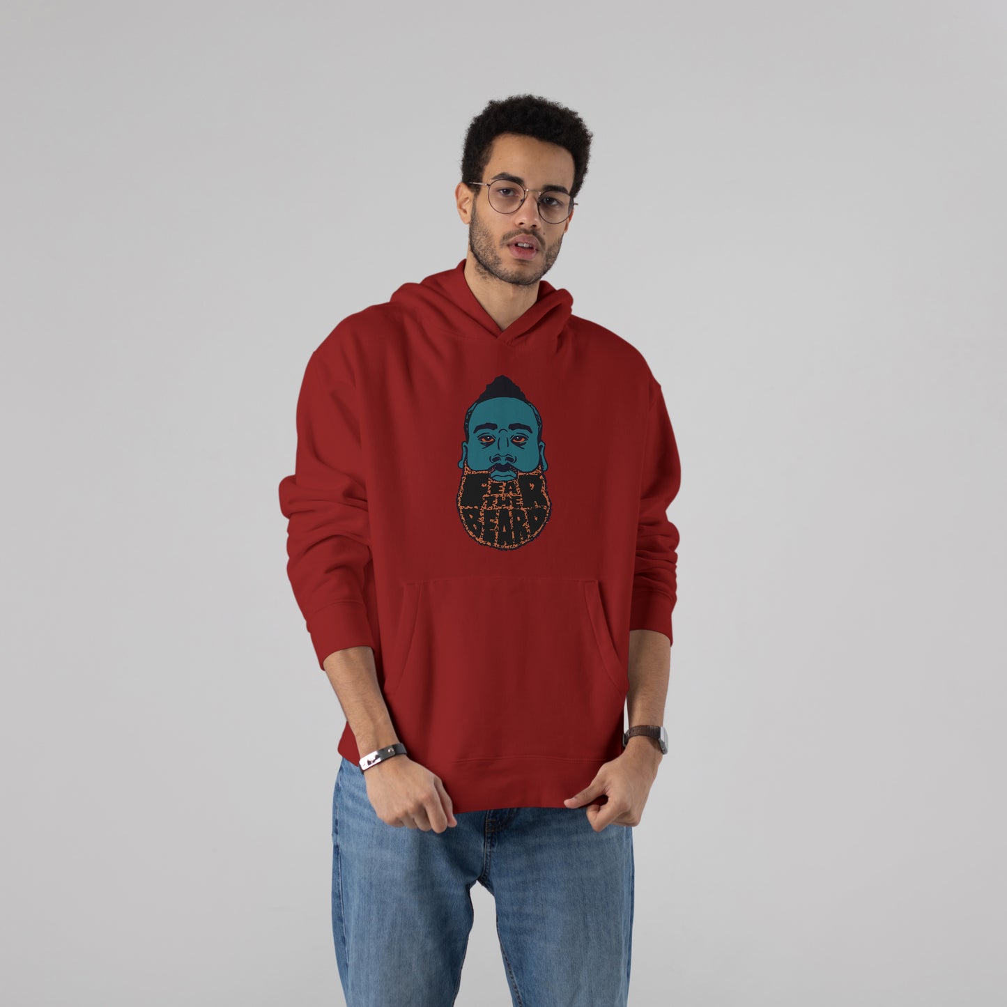 Fear the Beard – No Mercy Hoodie