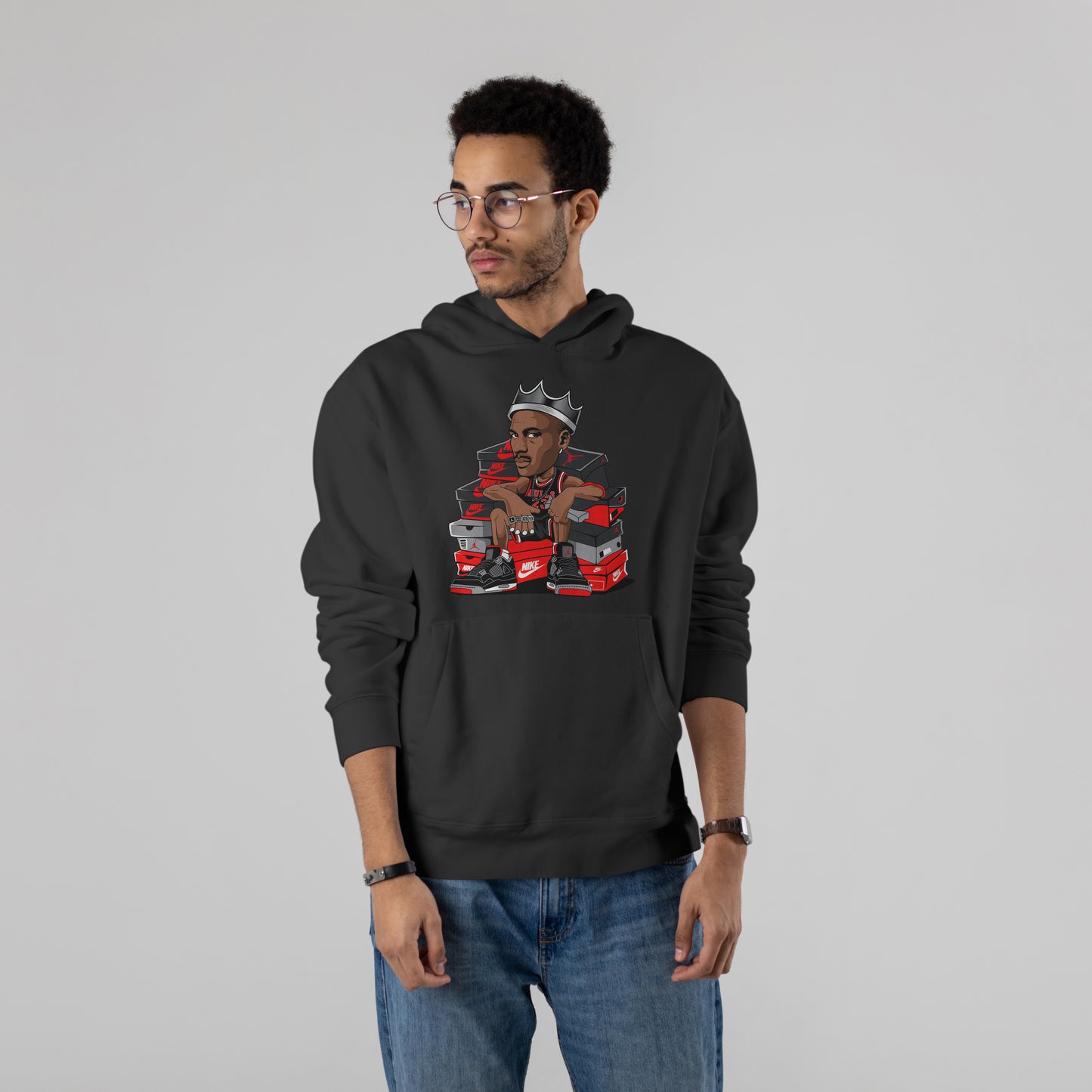 Air Royalty – The Jordan Throne Premium Hoodie