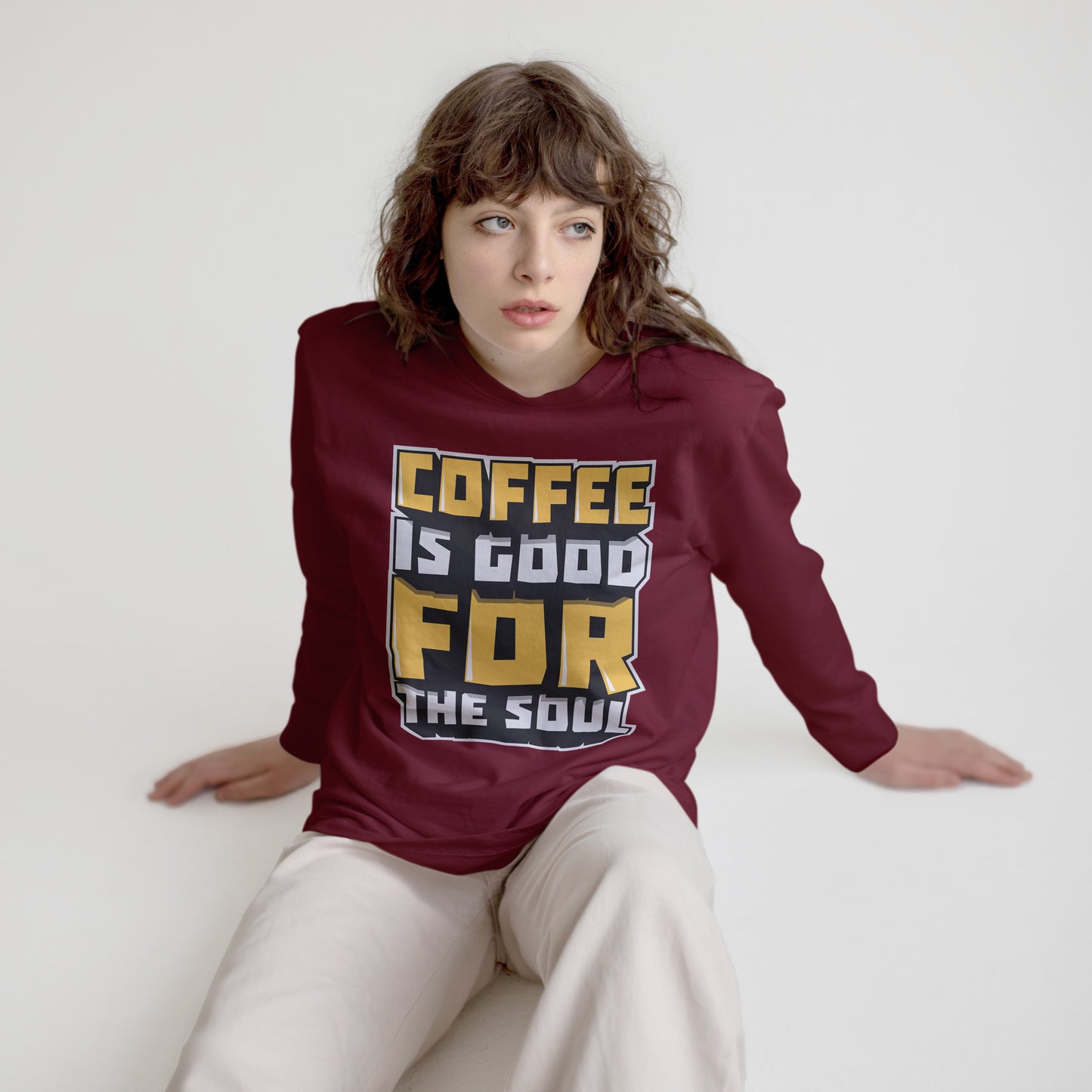 Coffee Is Good for the Soul – Women’s Premium Sweatshirt