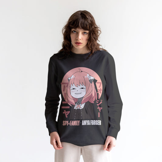 Anya’s Smirk Mode Premium Sweatshirt