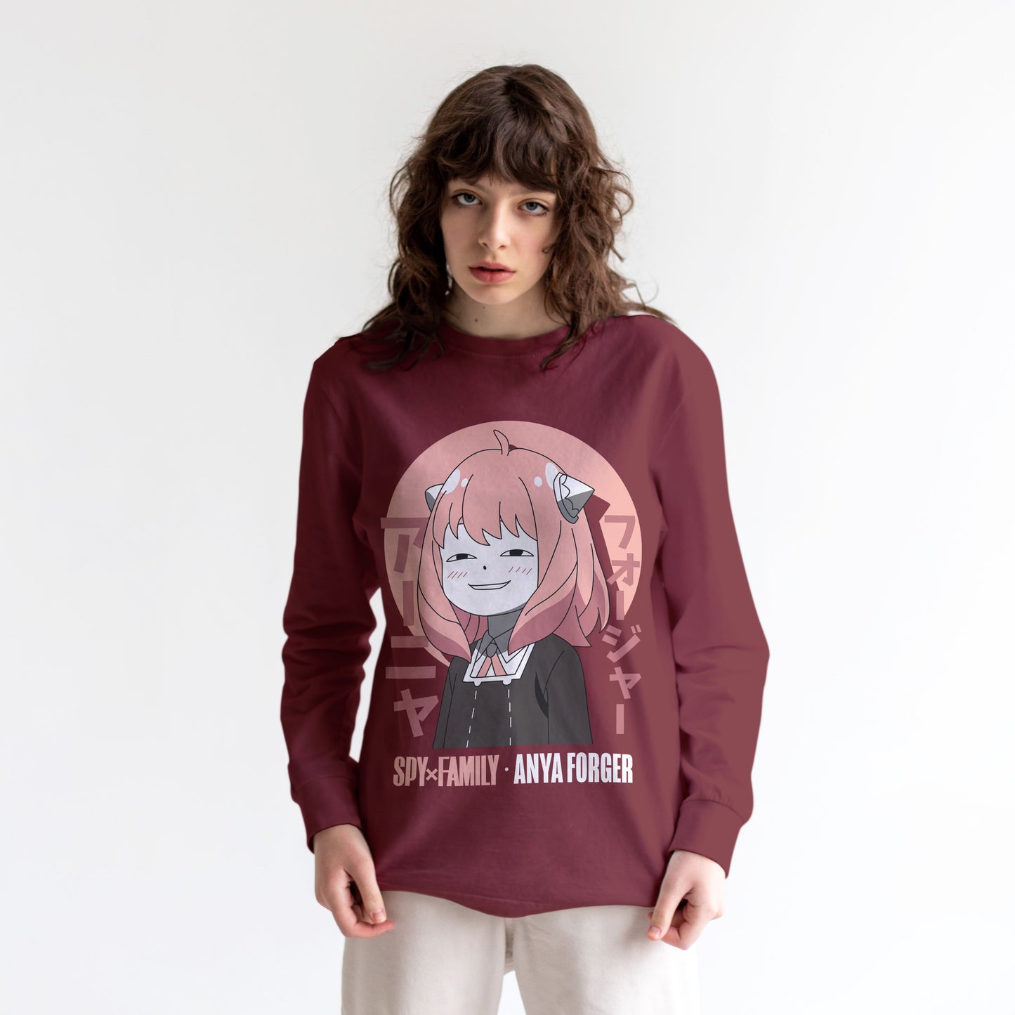 Anya’s Smirk Mode Premium Sweatshirt