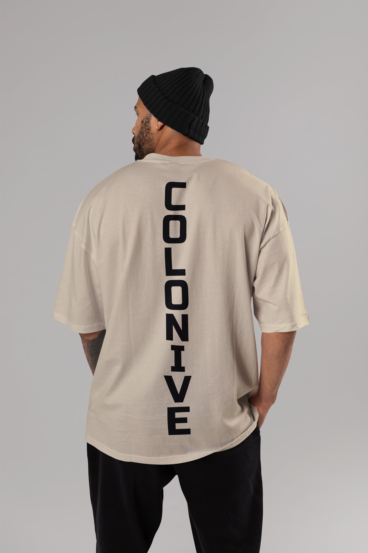 COLONIVE: Dark Hive Statement Premium Oversized Tee