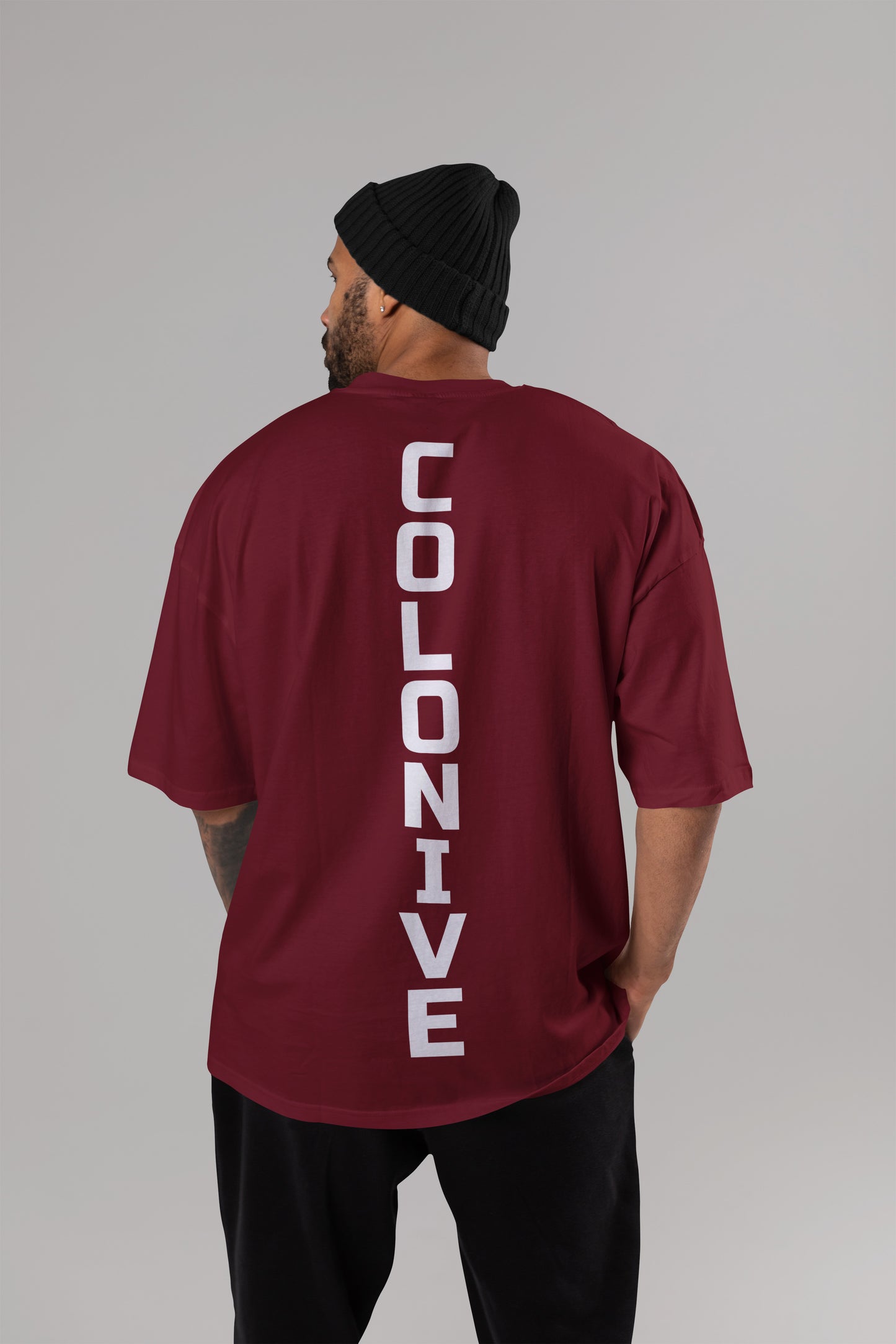 COLONIVE: Dark Hive Statement Premium Oversized Tee